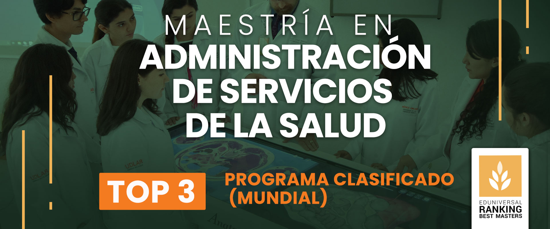 Maestría en Administración de Servicios de la Salud - Universidad de las Américas Puebla (UDLAP)