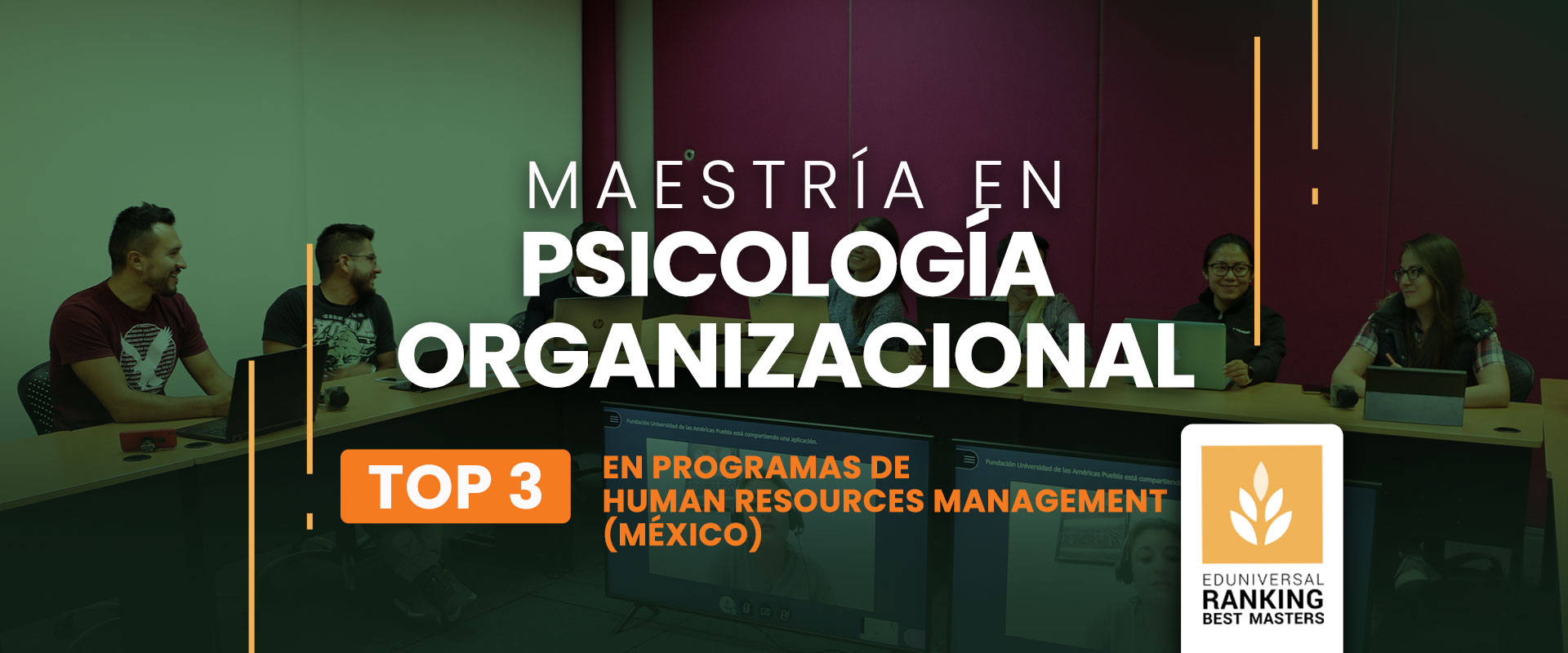 Maestría en Psicología Organizacional - Universidad de las Américas Puebla (UDLAP)