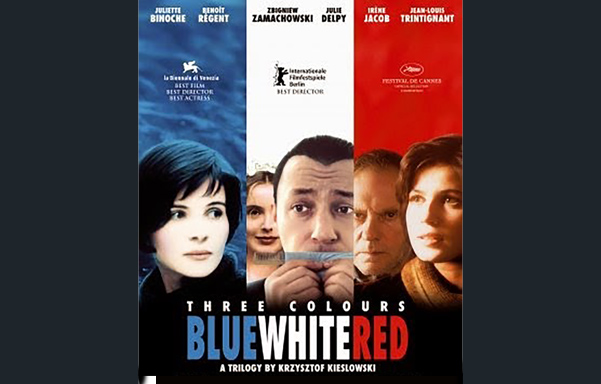 Recomendación de cine francés -Tres colores: azul, blanco y rojo- de Krzysztof Kieslowski