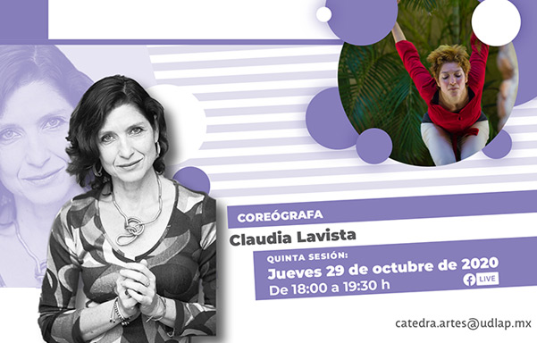 Cátedra de Artes UDLAP con Claudia Lavista