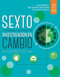 6to Congreso Nacional de investigación en cambio climático