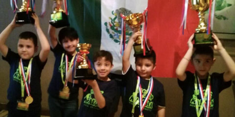Cinco niños mexicanos triunfan en el Campeonato de Cálculo Mental Kuala Lumpur 2017, en una competencia de 30 países