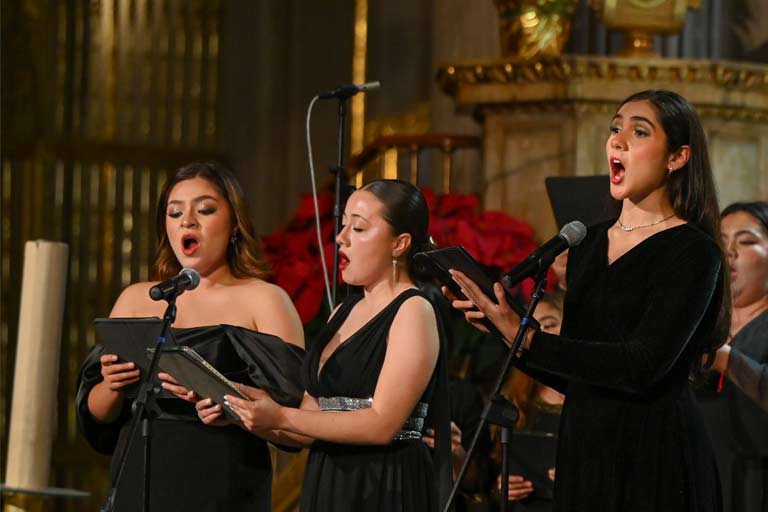 Ópera UDLAP en presentación