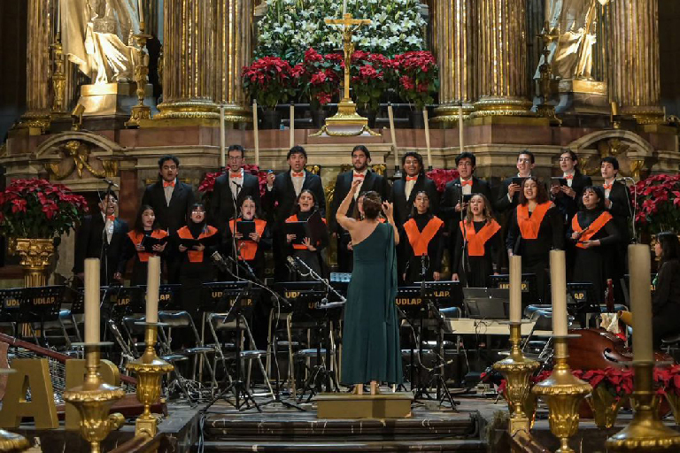 Coro de Cámara UDLAP, ensayo o concierto