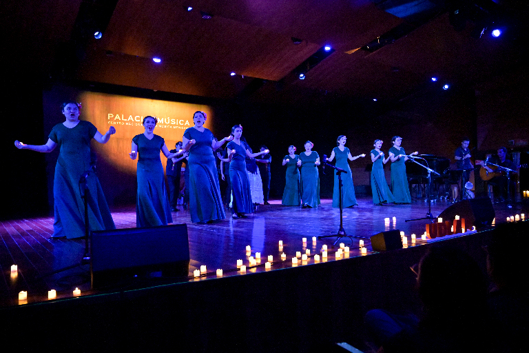 Coro de Cámara UDLAP en presentación