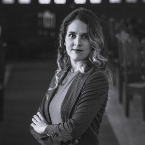 Honey Moreira Abreu, directora del Coro de Cámara UDLAP