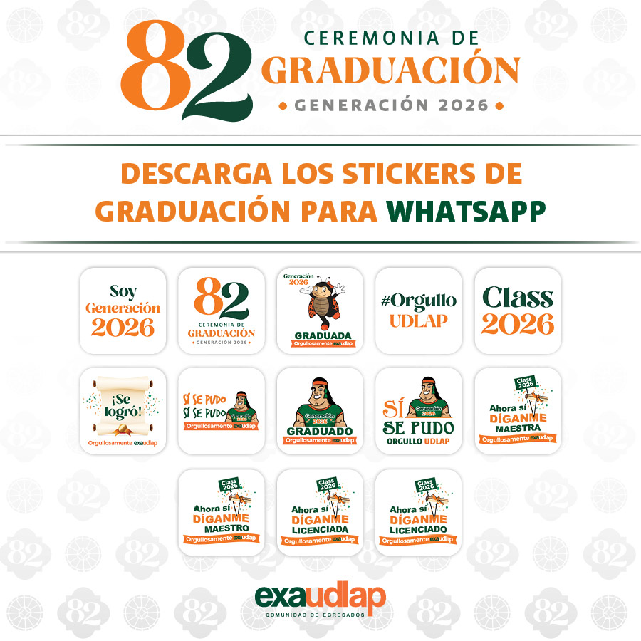 Stickers de graduación para WhatsApp — vista móvil