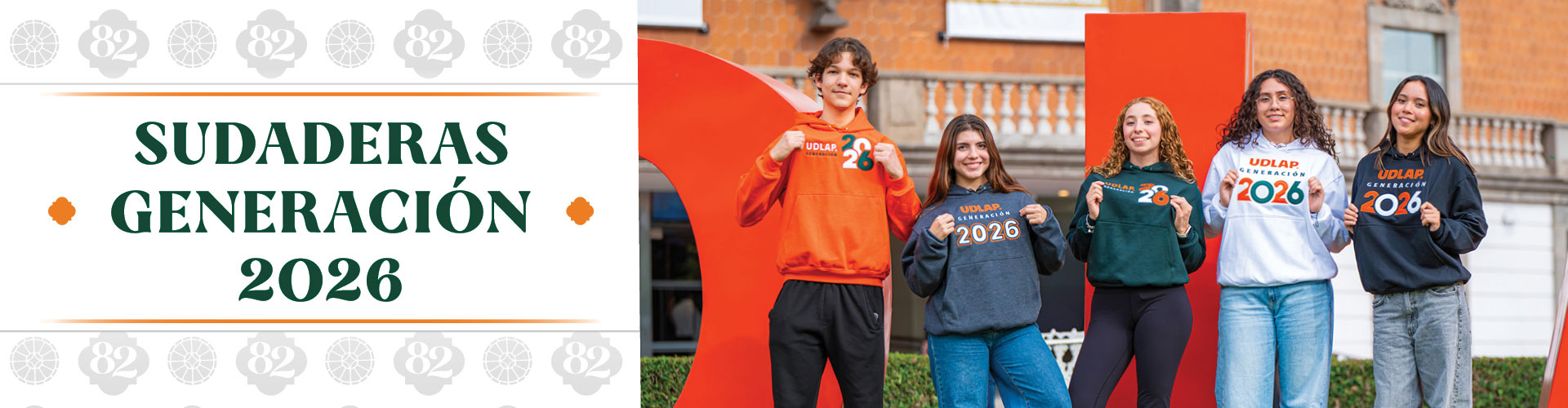 Sudaderas de generación 2026 — vista escritorio