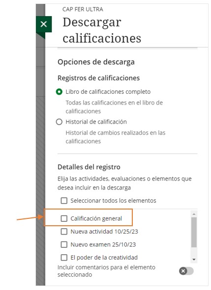 actualizaciones blackboard