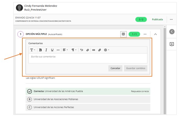 actualizaciones blackboard