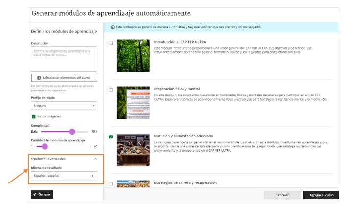 actualizaciones blackboard