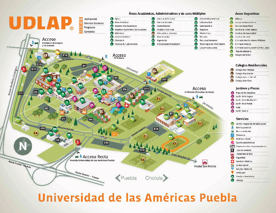 Campus map