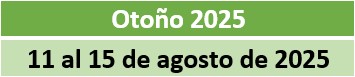 fechas de entrega