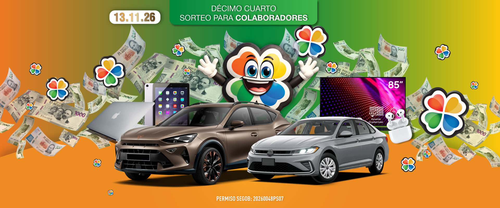 Banner Sorteo Colaboradores - Sorteo UDLAP