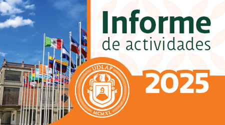 Botón Informe de actividades - UDLAP